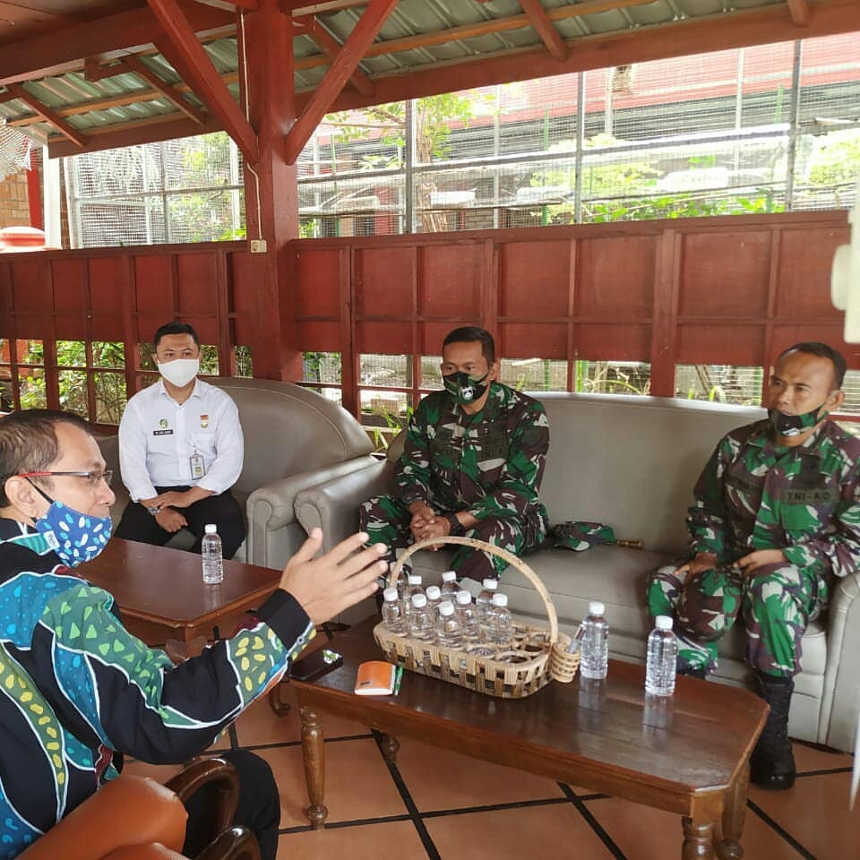 Kunjungan Komandan Kodim 0734 Kota Yogyakarta kepada Ustadz Wijayanto Kelurahan Sorosutan